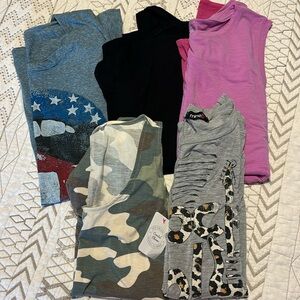 EUC all size med tanks from various brands. Sold as one piece